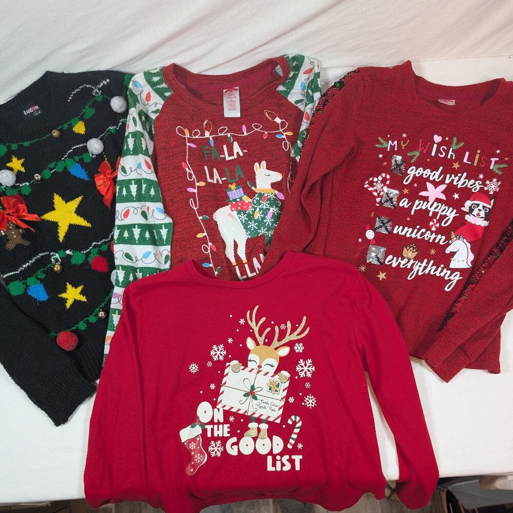 Girls Christmas Clothing Bundle